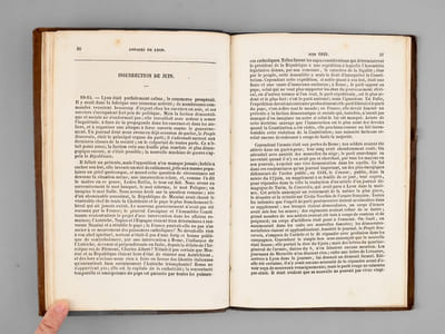 Annales de la Ville de Lyon ou Histoire de notre temps. [ Année 1849 - Edition originale ]