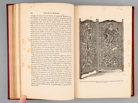 Histoire du Mobilier. Recherches et Notes sur les Objets d'Art qui peuvent composer l'ameublement et les collections de l'homme du monde et du ...