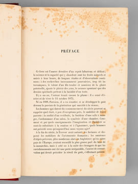 Histoire du Mobilier. Recherches et Notes sur les Objets d'Art qui peuvent composer l'ameublement et les collections de l'homme du monde et du ...
