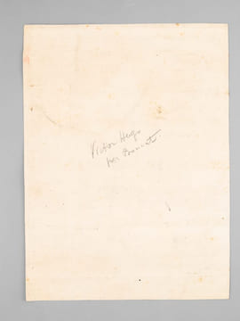 Victor Hugo [ Eau-forte sur papier de chine monté ]. BONNAT, Léon ; RAJON, Paul