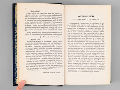 Cours alphabétique, théorique et pratique de la Législation civile ecclésiastique (4 Tomes - Complet) Contenant tout ce qui regarde les Fabriques, les Bureaux de Bienfaisance, les Hospices, les Ecoles, les Salles d'Asile, en un mot, tout ce qui concerne les lois dans leurs rapports avec la religion ; Suivi de Mémoires sur le Droit civil Ecclésiastique