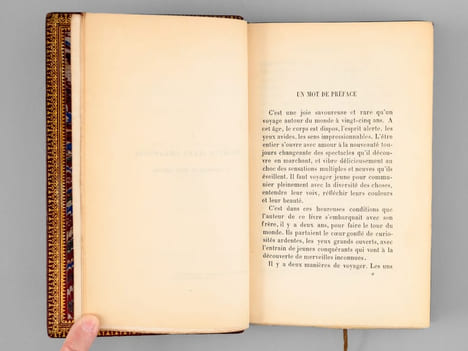 Paysages et Silhouettes exotiques (Notes de voyage autour du monde) [ Edition originale - Livre dédicacé par l'auteur ]. ROULLEAUX DUGAGE, Georges