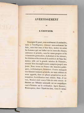 Histoire Générale de la Civilisation en Europe depuis la Chute de l'Empire Romain jusqu'à la Révolution française [ Suivi de : ] Histoire de la ...