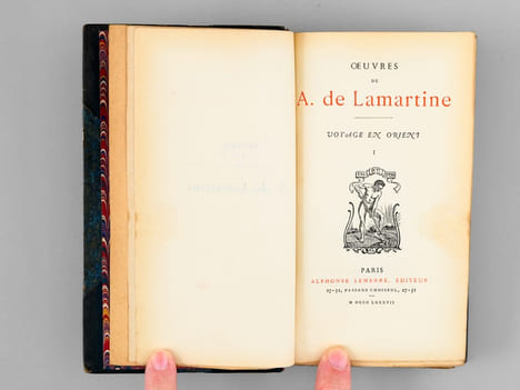 Voyage en Orient (2 Tomes - Complet) Souvenirs, Impressions, Pensées et Paysages pendant un Voyage en Orient (1832-1833) ou Notes d'un Voyageur.. ...