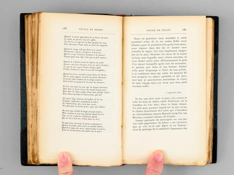 Voyage en Orient (2 Tomes - Complet) Souvenirs, Impressions, Pensées et Paysages pendant un Voyage en Orient (1832-1833) ou Notes d'un Voyageur.. ...