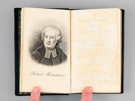 Opere Sacre di Pietro Metastasio. Aggiuntovi l'Ezechia ed il Daniello dell'ap. Zeno e tre inni di Al. Manzoni. METASTASIO ; (MANZONI, Alessandro)