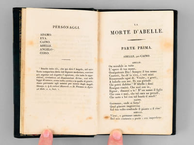 Opere Sacre di Pietro Metastasio. Aggiuntovi l'Ezechia ed il Daniello dell'ap. Zeno e tre inni di Al. Manzoni