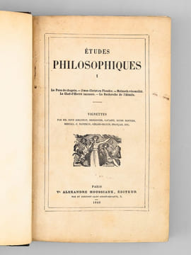 La Comédie Humaine. Etudes philosophiques (3 Tomes - Complet) Tome I : La Peau de Chagrin. Jésus-Christ en Flandres. Melmoth réconcilié. Le ...