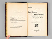Les Etapes Douloureuses (L'Empereur, de Metz à Sedan). Souvenirs du Second Empire [ Edition originale ]