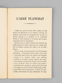 L'Abbé Planchat. Conférence donnée dans une réunion populaire au Patronage Sainte-Anne, à Paris-Charonne [ Edition originale ]