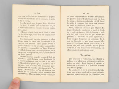 L'Abbé Planchat. Conférence donnée dans une réunion populaire au Patronage Sainte-Anne, à Paris-Charonne [ Edition originale ]