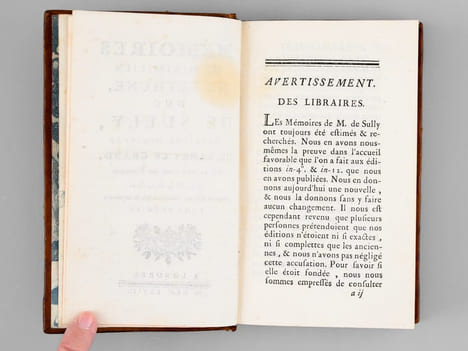 Mémoires de Maximilien de Béthune, Duc de Sully, Principal Ministre de Henry le Grand (9 Tomes - Complet). SULLY, Maximilien de Béthune, Duc de ; (M. ...