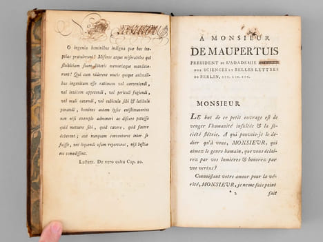 Discours sur l'Origine de l'Inégalité parmi les Hommes. Pour servir de réponse au Discours que M. Rousseau, Citoyen de Genève, a publié sur le même ...