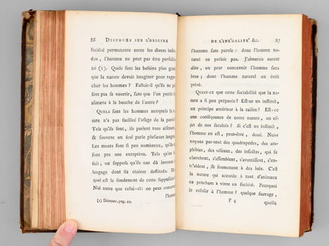 Discours sur l'Origine de l'Inégalité parmi les Hommes. Pour servir de réponse au Discours que M. Rousseau, Citoyen de Genève, a publié sur le même ...