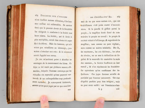 Discours sur l'Origine de l'Inégalité parmi les Hommes. Pour servir de réponse au Discours que M. Rousseau, Citoyen de Genève, a publié sur le même ...