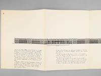 Une Résidence Royale [ Château de Versailles - Dossier manuscrit d'un élève architecte de 2e classe de l'ERAB (Ecole Régionale d'Architecture de Bordeaux) en 1962 ]