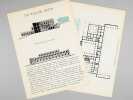 Le Palais Pitti [ Florence - Dossier manuscrit d'un élève architecte de 2e classe de l'ERAB (Ecole Régionale d'Architecture de Bordeaux) en 1962 ]. A. ...