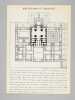 L'Escorial [ San Lorenzo et le Palais de l'Escurial - Dossier manuscrit d'un élève architecte de 1ère classe de l'ERAB (Ecole Régionale d'Architecture ...