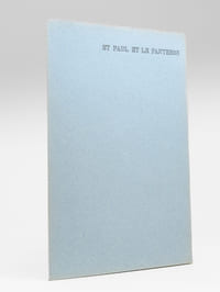 Saint Paul et le Panthéon [ Cathédrale Saint Paul de Londres ; Le Panthéon à Paris - Dossier manuscrit d'un élève architecte de 1ère classe de l'ERAB (Ecole Régionale d'Architecture de Bordeaux) en 1961 ]