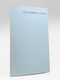Les Tuileries et le Louvre [ Dossier manuscrit d'un élève architecte de 1ère classe de l'ERAB (Ecole Régionale d'Architecture de Bordeaux) en 1961 ]