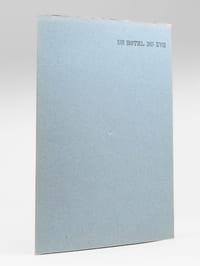 Un Hôtel du XVIIe [ Hôtel Lambert par Louis Le Vau sur l'Ile Saint-Louis à Paris - Dossier manuscrit d'un élève architecte de 1ère classe de l'ERAB (Ecole Régionale d'Architecture de Bordeaux) en 1961 ]