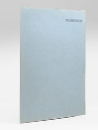 Washington [ Ville de Washington par Pierre L'Enfant - Dossier manuscrit d'un élève architecte de 1ère classe de l'ERAB (Ecole Régionale d'Architecture de Bordeaux) en 1961 ]