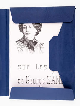 Sur les Pas de George Sand en Berry et en Marche [ Edition originale - Livre dédicacé par l'auteur ]. BUVAT, Pierre ; [ MIOT, Jean ]