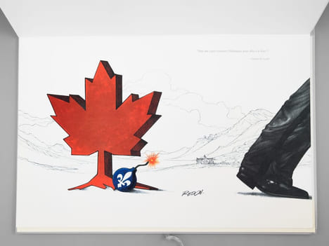 De Gaulle vous Regarde [ Un des 300 exemplaires numérotés avec les 32 planches à plat sous Portefeuille ] Caricatures et dessins originaux de Jacky ...