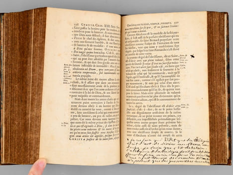 La Genèse traduite en françois avec l'Explication du sens littéral & du sens spirituel, tirée des Saints Pères & des Auteurs Ecclésiastiques. . ...