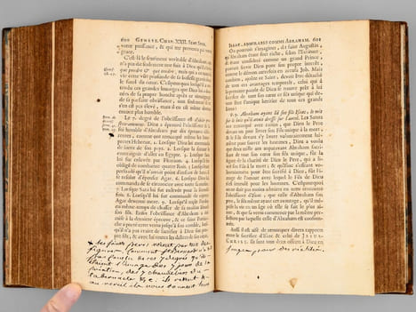 La Genèse traduite en françois avec l'Explication du sens littéral & du sens spirituel, tirée des Saints Pères & des Auteurs Ecclésiastiques. . ...