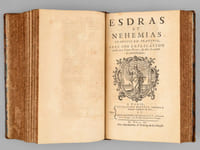 Les Paralipomènes, traduits en françois avec une Explication tirée des Saints Pères & des Auteurs Ecclésiastiques [ Suivi de : ] Esdras et Néhémias, traduits en françois avec une Explication tirée des Saints Pères & des Auteurs Ecclésiastiques. 