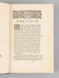 Job, traduit en françois avec une Explication tirée des Saints Pères & des Auteurs Ecclésiastiques.