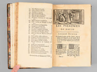 Les Pseaumes de David traduits en françois avec une Explication tirée des Saints Pères & des Auteurs Ecclésiastiques. 