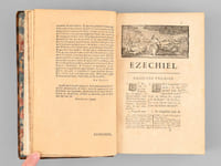 Ezechiel traduits en françois avec l'Explication du sens littéral & du sens spirituel, tirée des Saints Pères & des Auteurs Ecclésiastiques