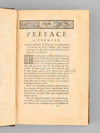 Les Douze Petits Prophètes, traduits en françois avec l'Explication du sens littéral & du sens spirituel, tirée des Saints Pères & des Auteurs Ecclésiastiques.