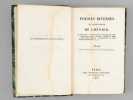 Poésies diverses de Marie-Joseph Chénier [ ...] Recueil contenant plusieurs pièces qui n'ont point encore été publiées.. CHENIER, Marie-Joseph
