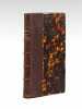 Voyage autour de ma chanmbre svuvi de L'Exp&eacute;dition notcture et du L&eacute;preux de la cit&eacute; d'Aoste. MAISTRE, X. de [ de Maistre, Xavier ]