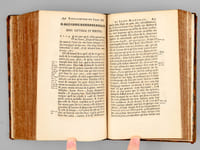 Le Saint Evangile de Jésus-Christ selon Saint Matthieu traduit en françois avec une Explication tirée des Saints Pères & des Auteurs Ecclésiastiques. Tome Premier