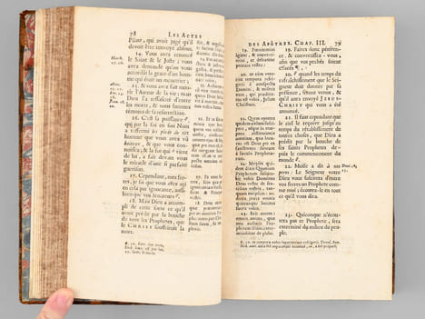 Les Actes des Apostres, traduits en françois avec une Explication tirée des Saints Pères & des Auteurs Ecclésiastiques [ Actes des Apôtres ]. Anonyme ...