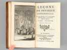 Leçons de Physique expérimentale (Tomes 1, 2, 3, 4 : 4 Tomes sur 6 ] . NOLLET, Abbé