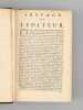 Anti-Machiavel, ou Essai de critique sur le Prince de Machiavel, Publié par Mr. de Voltaire [ Edition originale ] [ Suivi de : ] Dictionnaire des ...
