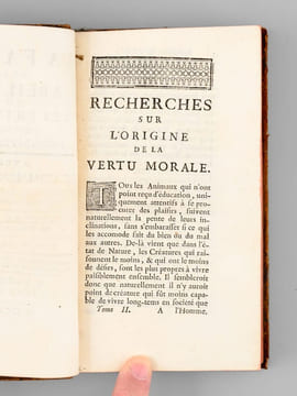 La Fable des Abeilles, ou les Fripons devenus Honnestes Gens (Tomes 2, 3, 4). ANONYME ; [ MANDEVILLE, Bernard ]