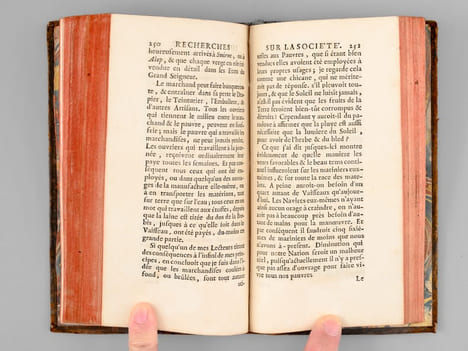 La Fable des Abeilles, ou les Fripons devenus Honnestes Gens (Tomes 2, 3, 4). ANONYME ; [ MANDEVILLE, Bernard ]