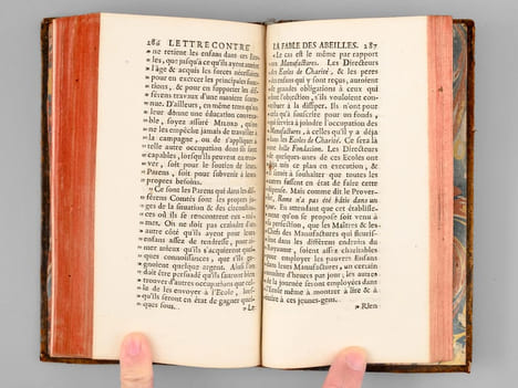 La Fable des Abeilles, ou les Fripons devenus Honnestes Gens (Tomes 2, 3, 4). ANONYME ; [ MANDEVILLE, Bernard ]