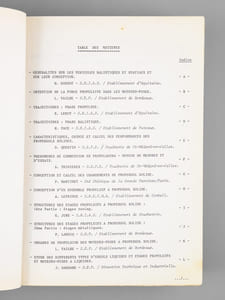 Eléments de Techniques Balistiques et Spatiales. Bordeaux 1972