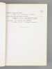 Eléments de Techniques Balistiques et Spatiales. Bordeaux 1972. ADERA ; Collectif ; Association pour le Développement de l'Enseignement et des ...