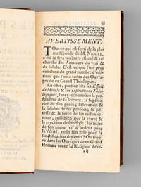 L'Esprit de M. Nicole, ou Instructions Sur les Vérités de la Religion, tirées des Ouvrages de ce Grand Théologien, tant sur les Dogmes de la Foi & les Mystères, que sur la Morale ; et distribuées selon l'ordre des matières de la Doctrine Chrétienne