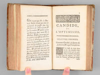 Candide, ou l'Optimisme, traduit de l'allemand de Mr. le Docteur Ralph [Suivi de : ] Candide, ou l'Optimisme, traduit de l'allemand de Mr. le Docteur Ralph. Seconde Partie
