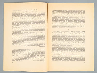 Acta Sagittariana , news of the International Heinrich Schutz-Gesellschaft - set of 24 issues , 1963 n.1 to 1/1973