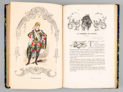 Autrefois ou Le Bon Vieux Temps. Types français du dix-huitième siècle. [ Avec les 40 gravures en couleurs ]